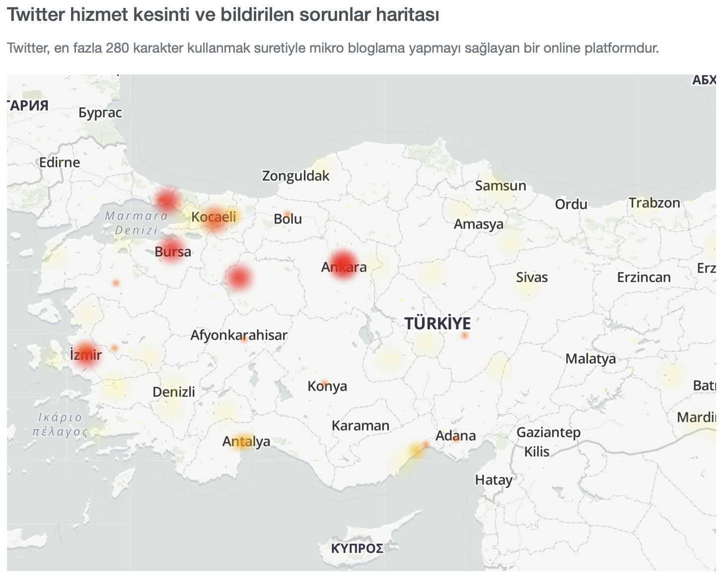 Twitter'a ve WhatsApp'a erişim sorunu yaşanıyor