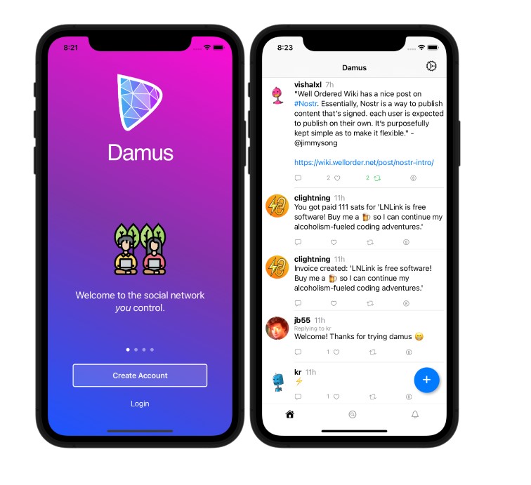 Twitter'ın rakip uygulaması Damus, Apple App Store'dan onay aldı!